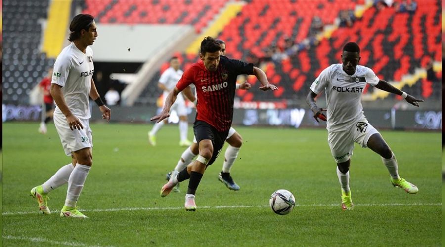 Gaziantep FK Altay karşısında şov yaptı