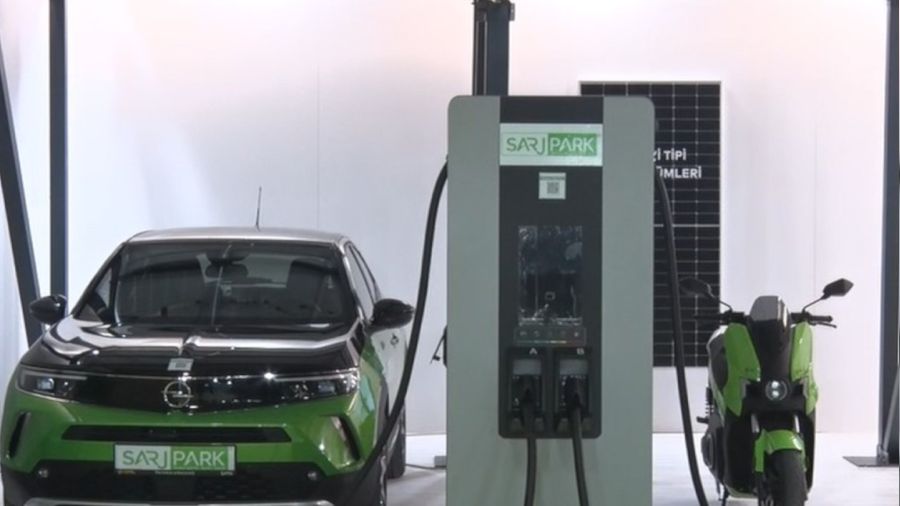 Her 5 elektrikli araca bir �arj noktas�