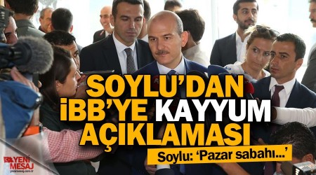 ileri Bakan'ndan BB'ye kayyum aklamas