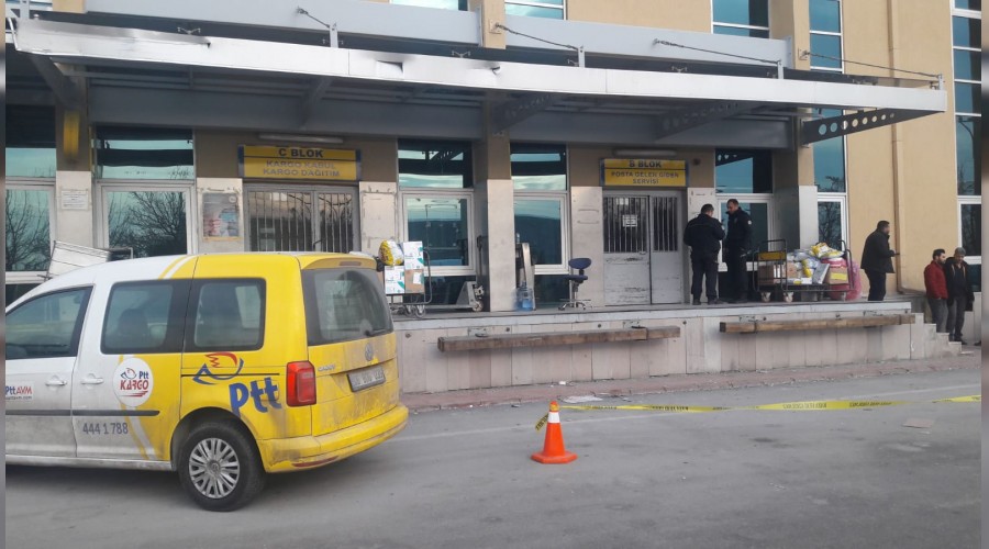 Konya PTT'de patlama