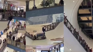 Maltepe'de intihar girişimi: AVM'nin 3'üncü katından atladı