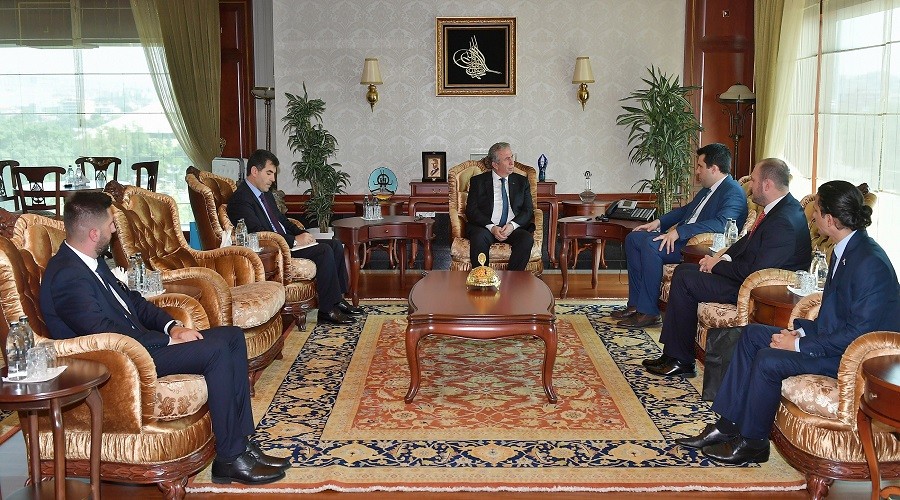 Mansur Yava��a tebrik ziyaretleri s�r�yor