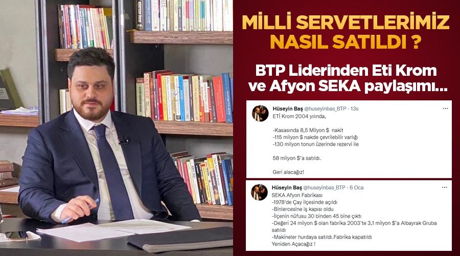 Milli servetlerimiz nas�l sat�ld�?