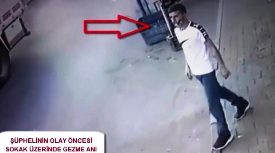 Önce kameraya sonra polise yakalandı