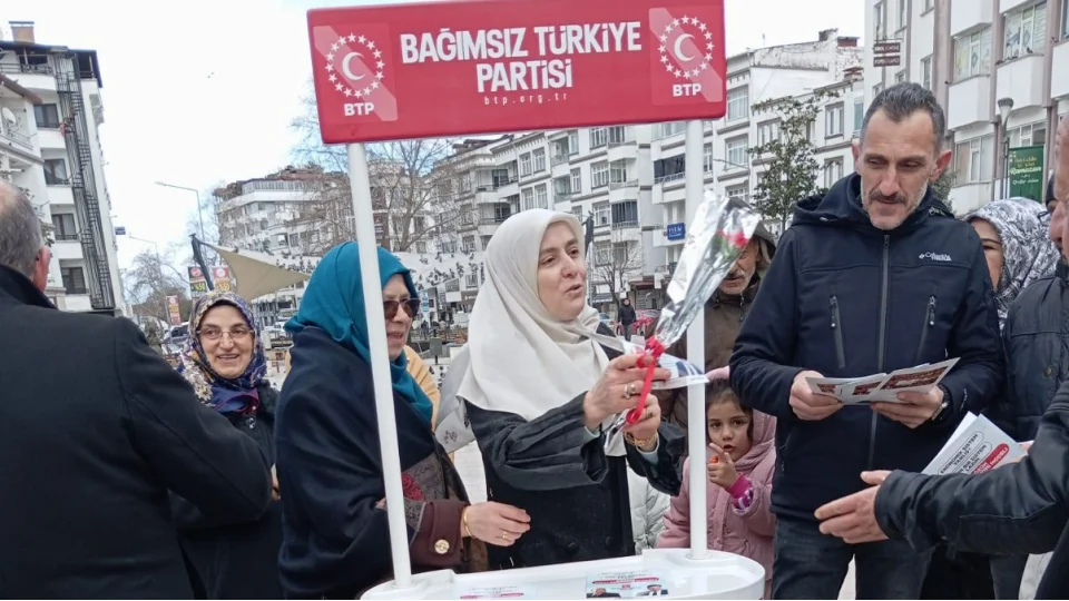 Ordu�da BTP Kad�n Kollar�ndan 8 Mart�ta anlaml� stant �al��mas�