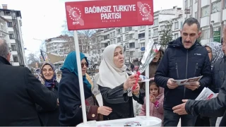 Ordu�da BTP Kad�n Kollar�ndan 8 Mart�ta anlaml� stant �al��mas�