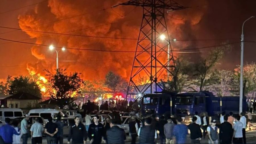 Özbekistan’da büyük patlama