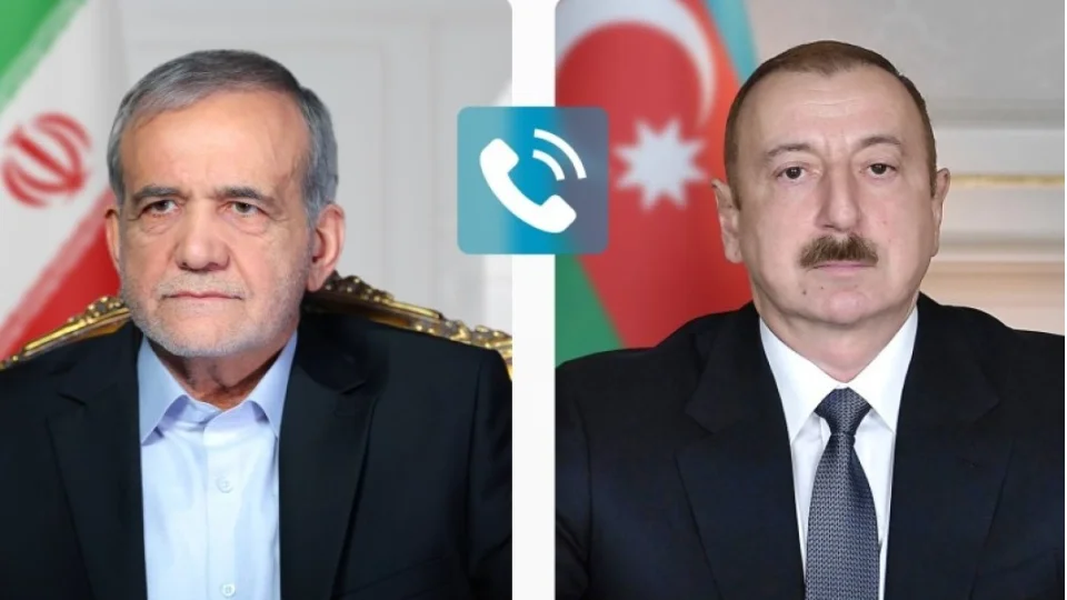 Peze�kiyan ve Aliyev telefonda g�r��t�