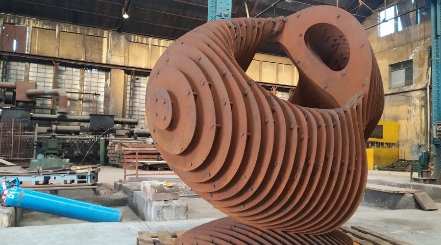 Tarihi tersane atlyesinde ada sanat eserleri retildi