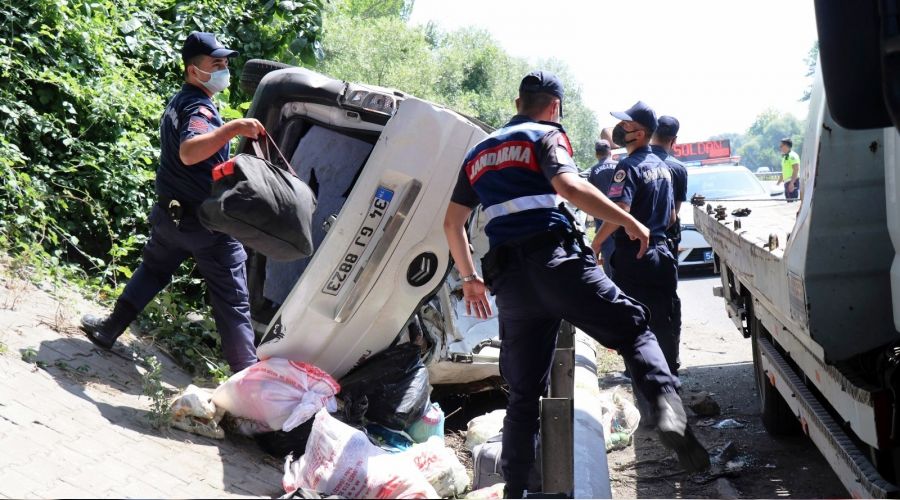 TEM'deki kazada 9 yaşındaki çocuk öldü