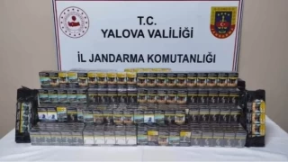 Yalova'da kaak sigara operasyonu
