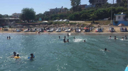 Yaz tatili başladı, Yumurtalık'ta yoğunluk arttı