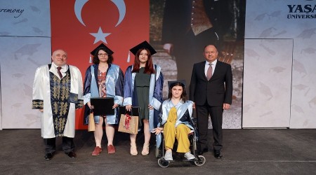 Yzde 94 engelli eyda "Yazlm Mhendislii'ni Birincilikle Bitirdi"