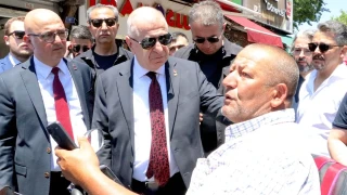 Zafer Partisi Genel Ba�kan� �zda�, Kayseri'de ziyaretlerde bulundu