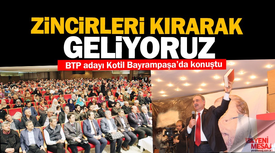 Zincirleri k�rarak ��� gibi geliyoruz