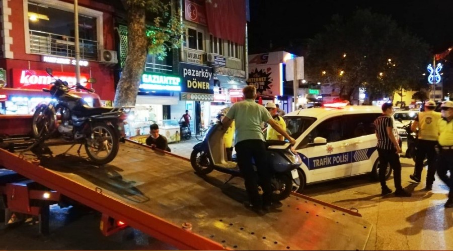 Abartı egzoz takanlara ceza yağdı