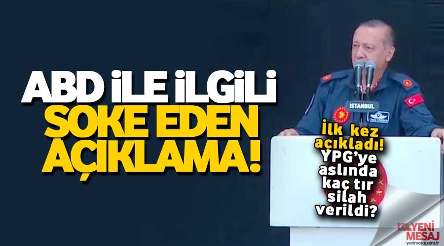 ABD'den YPG'ye 19 bin t�r silah deste�i