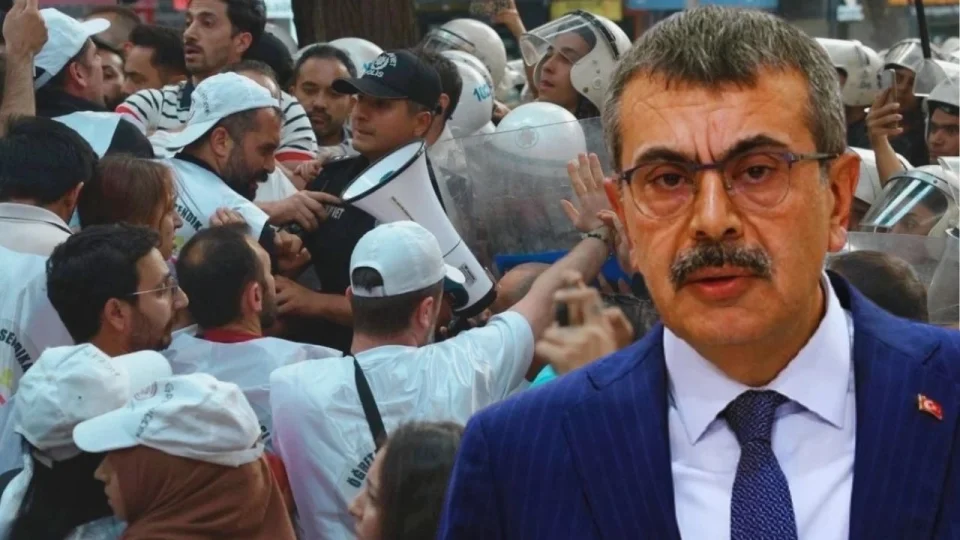 A�l�k grevindeki ��retmenlerden Yusuf Tekin�e yan�t