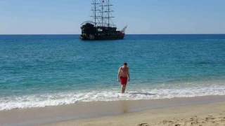 Alanya'da mart g�ne�i: Hava s�cakl��� 18'e ��kt�