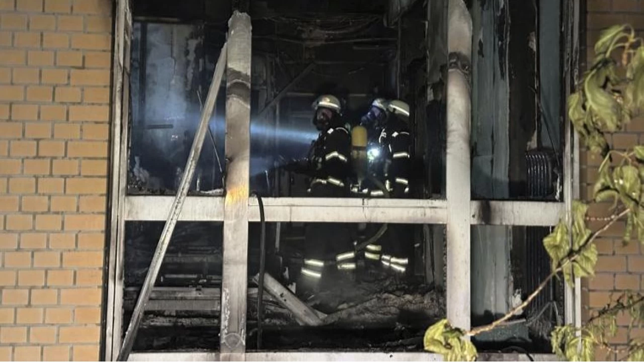 Almanya'da hastanede yang�n: 3 �l�, 54 yaral�