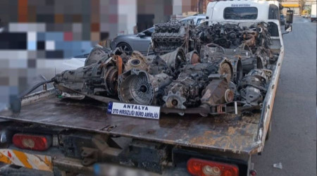 Antalya'da 'change' araç operasyonu