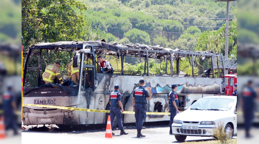 Balıkesir'de otobüs faciası
