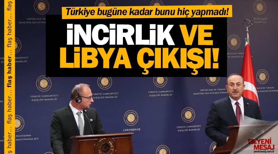 Bir ilk! Ankara'dan İncirlik açıklaması