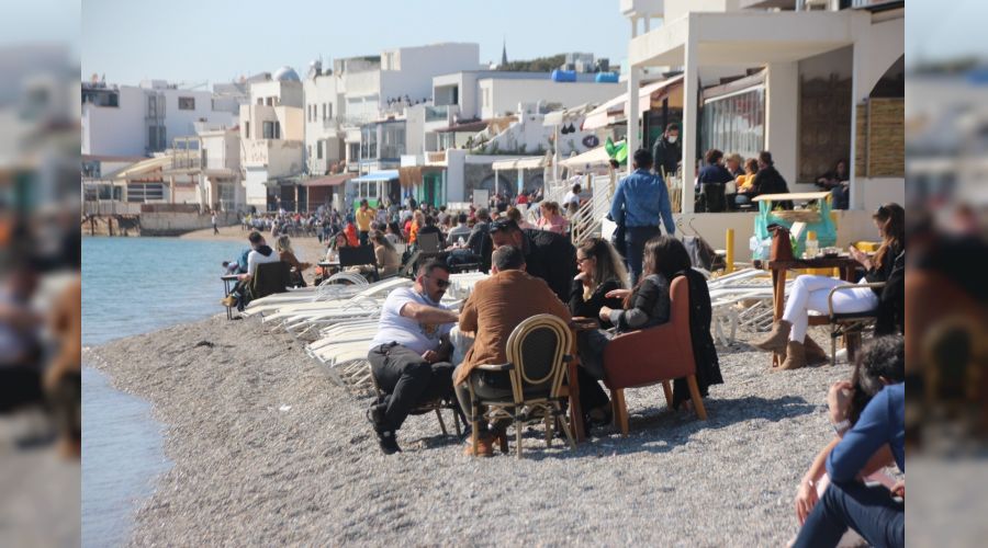 Bodrum'da bugünkü yoğunluk