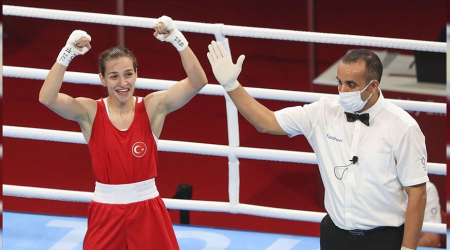 Buse Naz madalyayı garantiledi