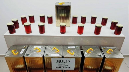 Çorum'da 353 kilo sahte bal ele geçirildi