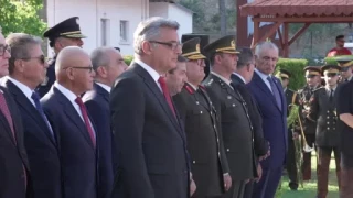 Cumhurbaşkanı Erhürman Kurucu Liderin huzurunda!