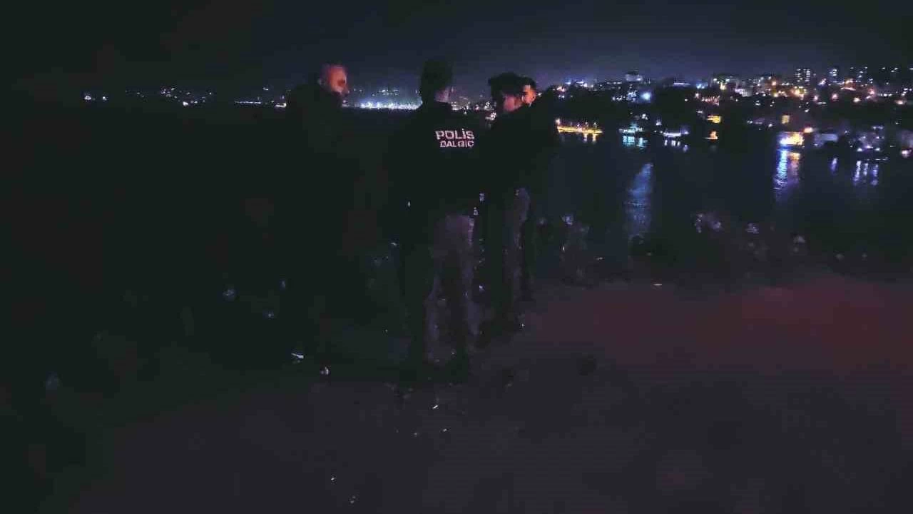 'Denize araç uçtu' ihbarı ekipleri seferber etti