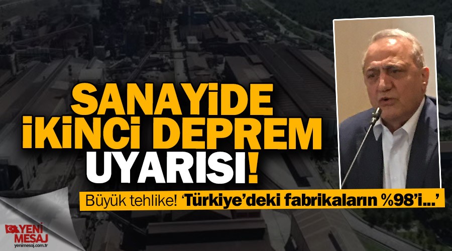 Deprem sanayiyi de vuracak