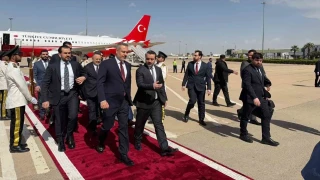 D��i�leri Bakan� Hakan Fidan, Suriye temaslar� kapsam�nda �am Uluslararas� Havaliman�'na geldi