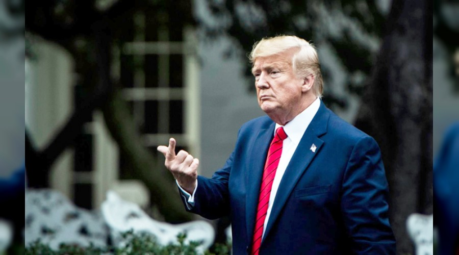 Donald Trump'a g�re ABD bas�n�n� 'samimiyetsiz'