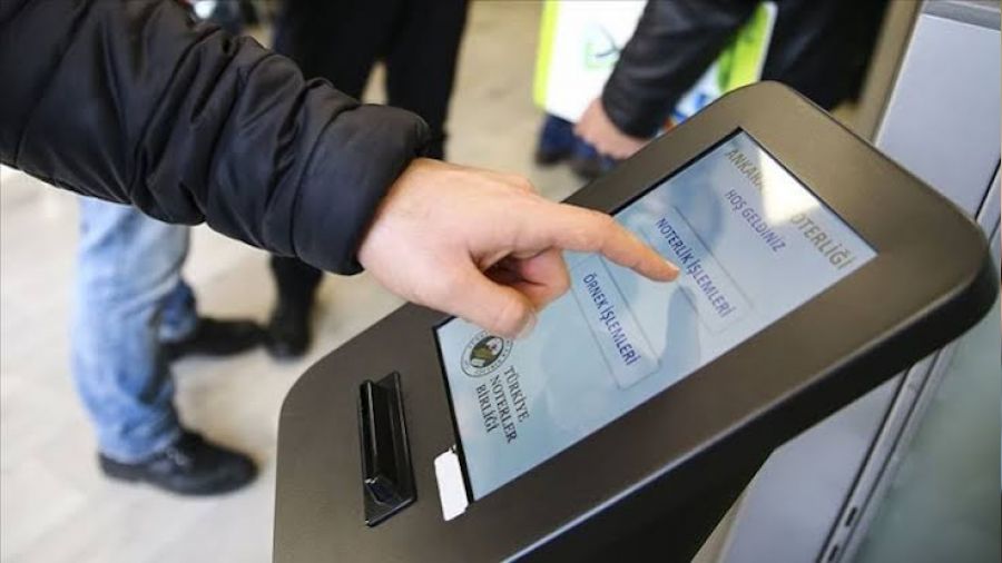 E-noterlik hizmetinden 71 bin kişi yararlandı