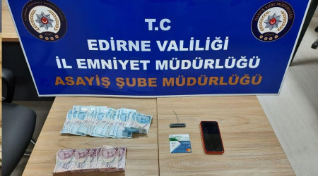 Edirne'de ATM'lere kurduğu düzenekle hesapları boşaltan zanlı yakalandı