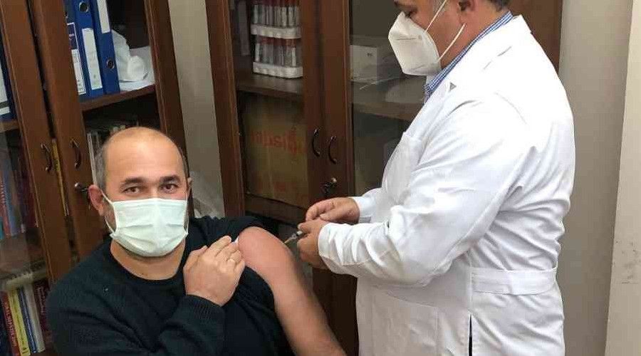 Eski�ehir'deki ilk Turkovac a��s� ESOG� Hastanesi'nde yap�ld�