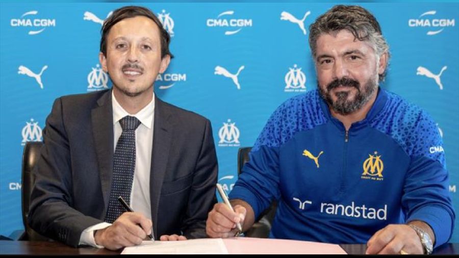 Gattuso Marsilya'n�n ba��na ge�ti 