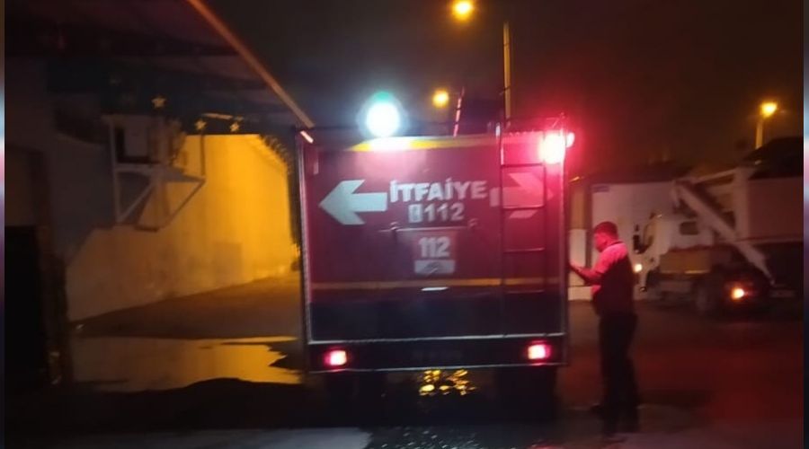 Halde çıkan yangın korkuttu