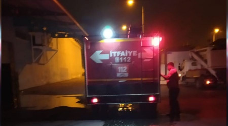 Halde çıkan yangın korkuttu