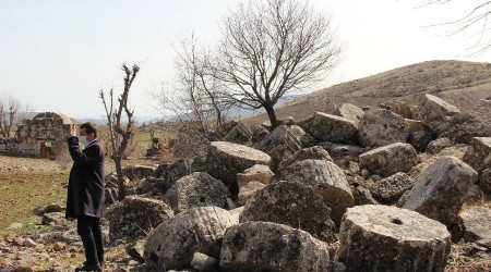 Heron kutsal alanı yivli sütunları ile gizemini koruyor