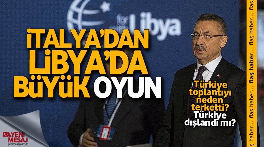 İtalya'dan Libya'da büyük oyun