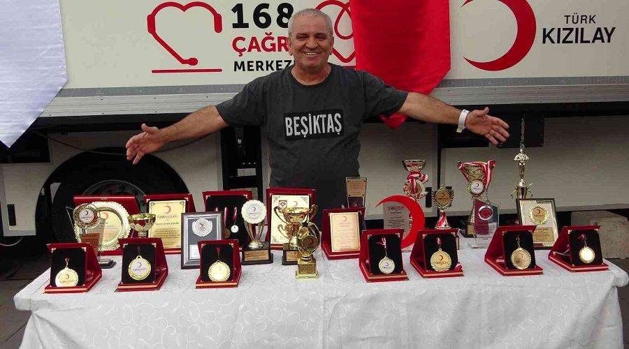 Kan�yla 6 kez d�nya rekoru k�rd�