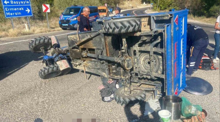 Karaman'da trafik kazası: 1 ölü, 2 yaralı