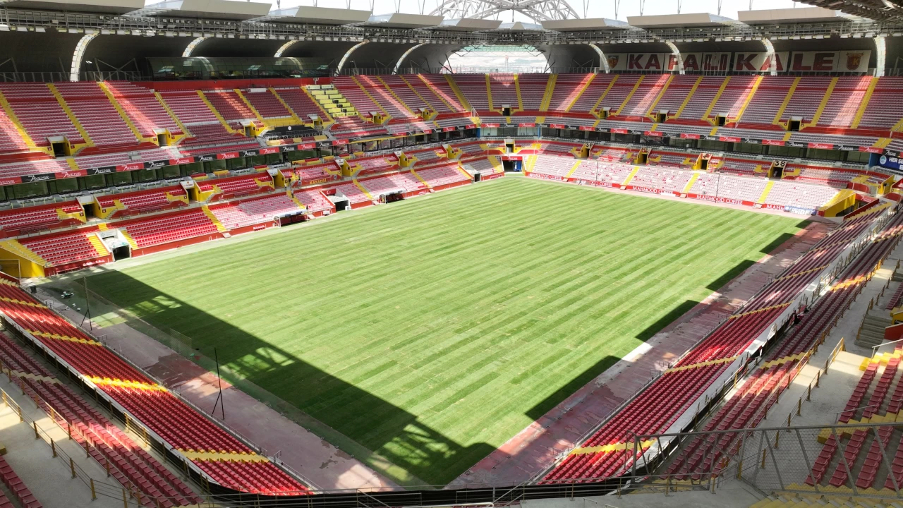 Kayseri stadna imler serildi