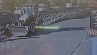 Kayseri'deki dehşet anları anlar kamerada