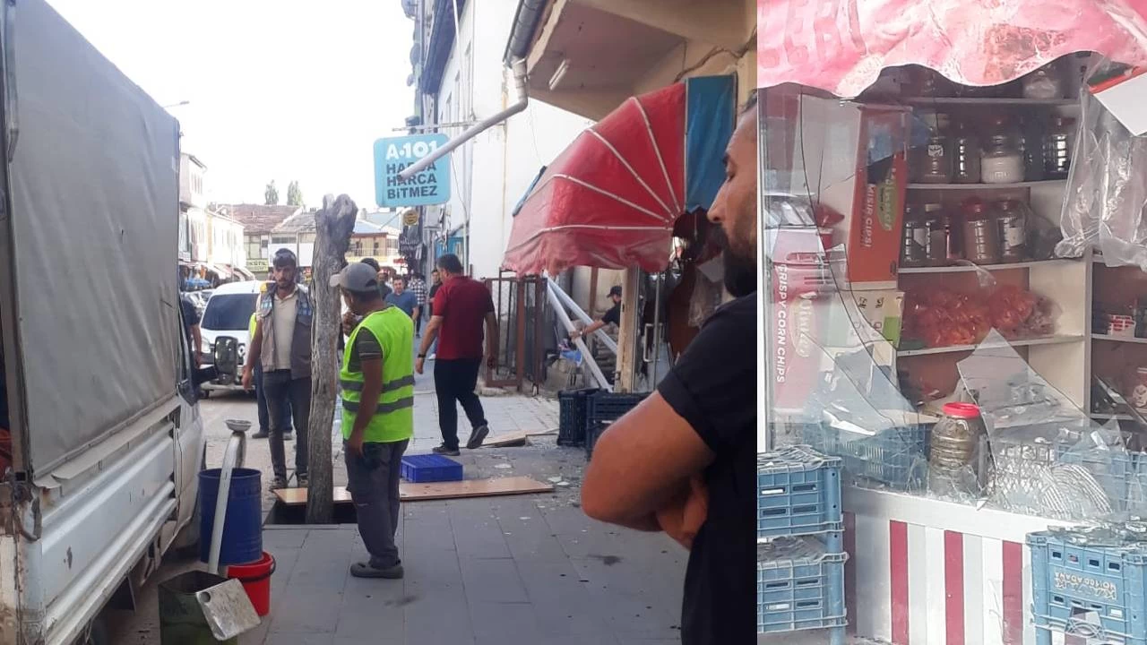 Kayseri’deki olaylar ilçeye de sıçradı