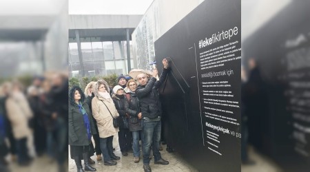 Kentsel dönüşüm mağdurları sanata sığındı
