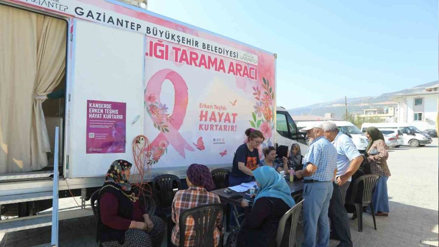 KETEM deprem b�lgesindeki vatanda�lar�n kanser taramalar�n� yapt�